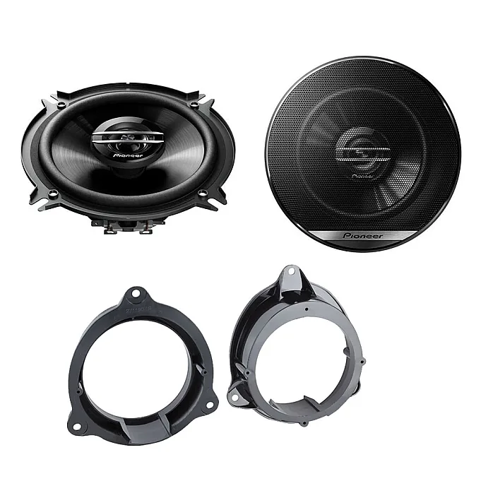 Mercedes Citan 2012-2021 Pioneer 2 Way Front Car Door Speakers Upgrade Kit