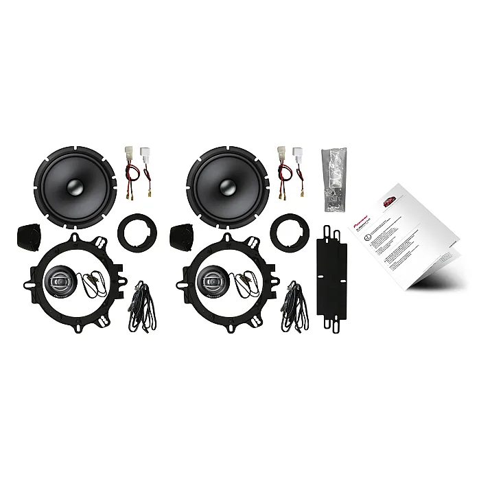 Pioneer TS-RENAULT-CLIO Custom Fit Speaker Upgrade Kit For Renault Clio - 2013 - 2019