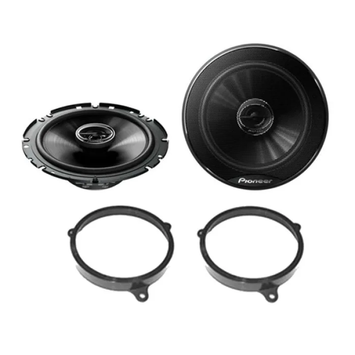 Toyota Yaris 1999 - 2005 6.3/4" 17cm Front Door Car Speaker Upgrade Kit