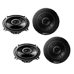 Renault Clio 2 1998 - 2005 13cm 5.25" Front Door, Rear Panel Speaker Upgrade Kit 