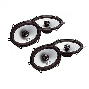 Ford Fiesta Alpine 5" x 7" 2-way Coaxial Front and Rear Speakers Upgrade Kit