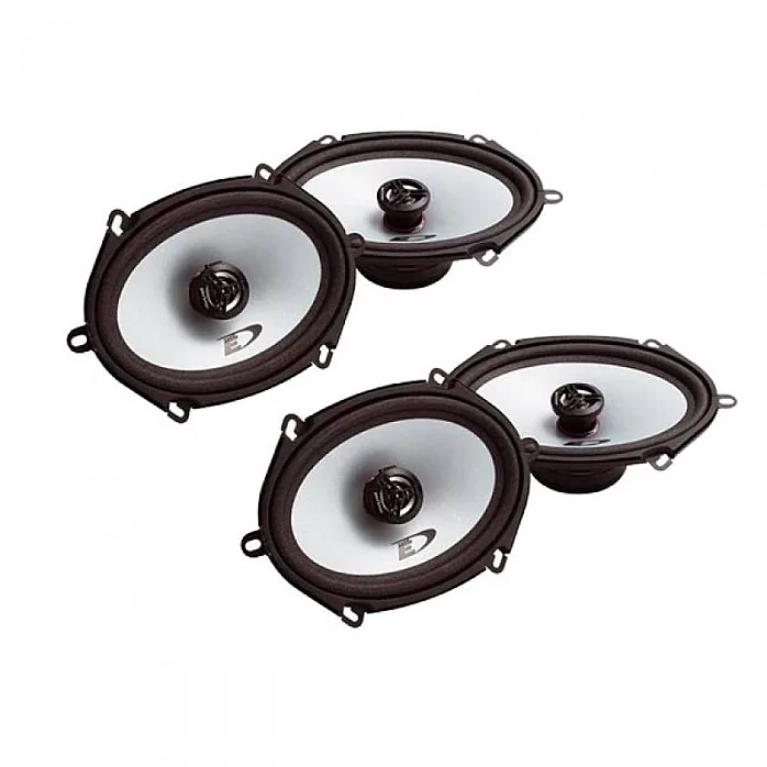 Ford Fiesta Alpine 5" x 7" 2-way Coaxial Front and Rear Speakers Upgrade Kit