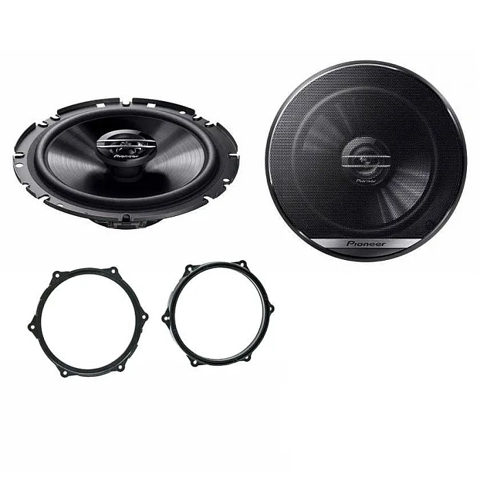 Seat Ibiza 2008 - 2014 Pioneer 17cm 6.3/4" 2 Way Front Door Car Speakers Upgrade Kit