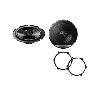 Pioneer Front or Rear Door 6.3/4" Coaxial Speaker Upgrade Kit for Seat Ibiza 2008 - 2014