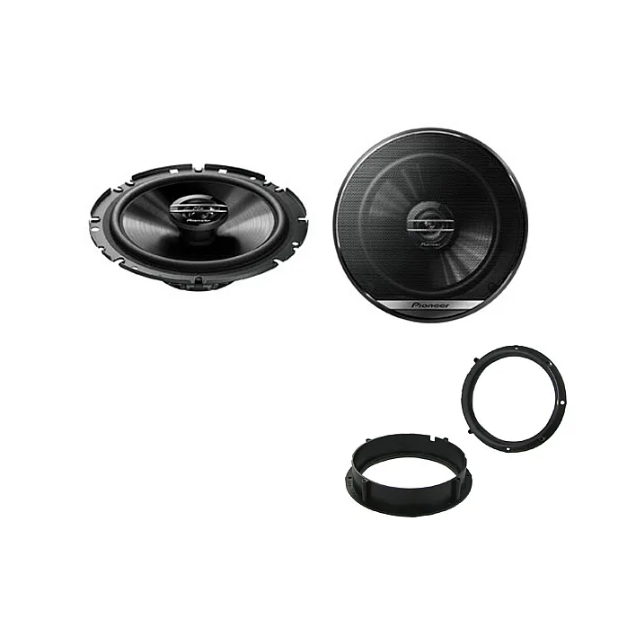 Pioneer Front or Rear Door 6.3/4" Speaker Upgrade Kit for Seat Altea, Ibiza, Arosa, Mii