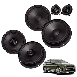 Skoda Enyaq 2020 > Pioneer Front Component and Rear Coaxial Speaker Upgrade Kit