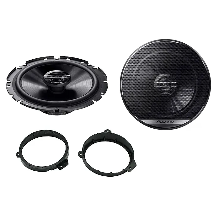 Pioneer Front Door 6.3/4" 17cm Coaxial Speaker Upgrade Kit for Subaru
