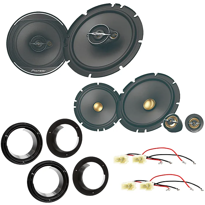 Suzuki Swift 2011 - 2017 Front and Rear Door Speaker Upgrade Pack
