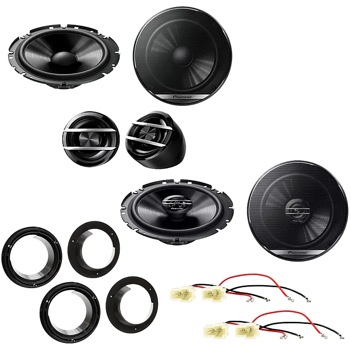 Suzuki Swift (2011-2017) Front And Rear Door Speaker Upgrade Pack
