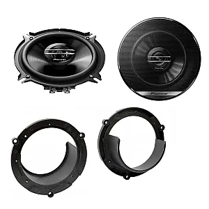 Scion iA 2015-2016 Pioneer 2 Way Front or Rear Car Doors Speakers Upgrade Kit