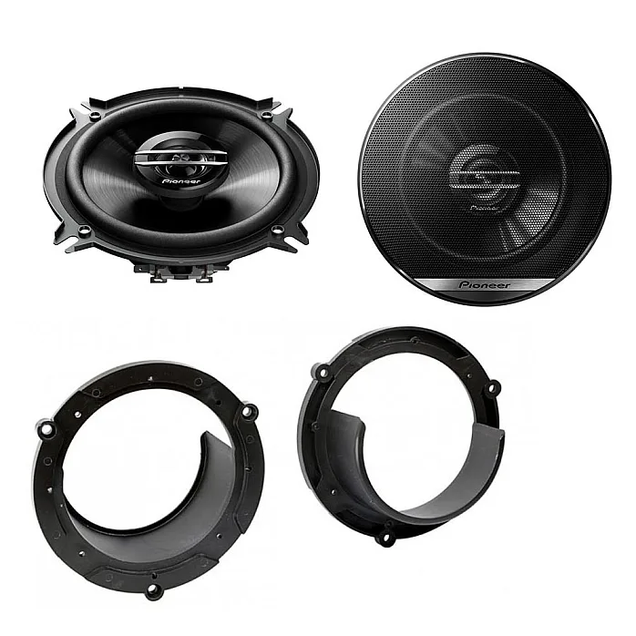 Scion iA 2015-2016 Pioneer 2 Way Front or Rear Car Doors Speakers Upgrade Kit