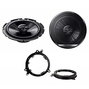 Toyota 6.3/4" 17cm Front or Rear Door Car Speaker Upgrade Kit