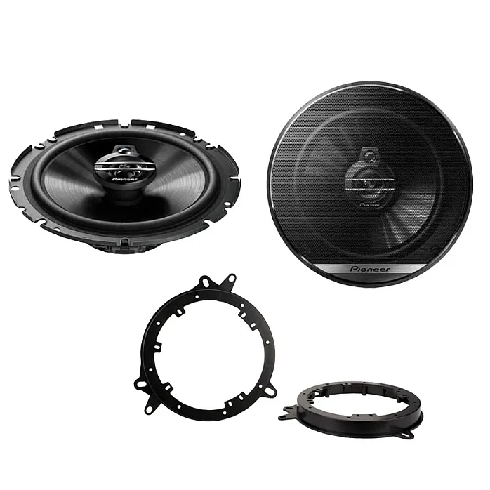 Toyota 6.3/4" 17cm G-series Front or Rear Door Car Speaker Upgrade Kit