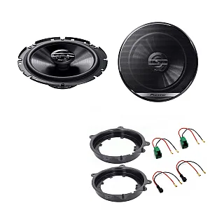 Tesla Model 3, Model Y 6.3/4" 17cm Front Door Car Speaker Upgrade Kit
