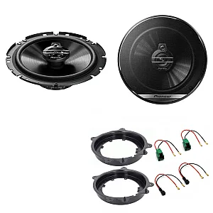 Tesla Model 3, Model Y Pioneer 6.3/4" 17cm Front Door Car Speaker Upgrade Kit
