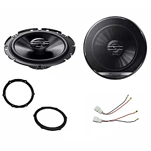 Toyota Aygo Pioneer 17cm Front Door 300W Speaker Upgrade Kit