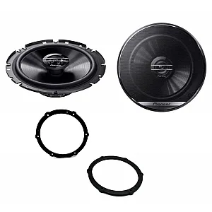 Toyota Aygo 2005 - 2014 Pioneer 17cm Front Door 300W Speaker Upgrade Kit