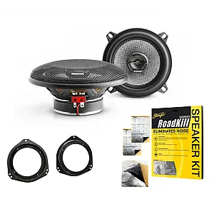 Vauxhall Corsa B 1993 - 2006 Focal Front Door Speakers Upgrade Kit