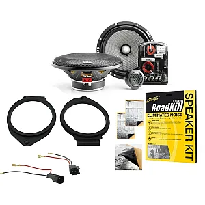 Focal 6.5" Front or Rear Door Speakers Adaptor Upgrade Kit for Vauxhall