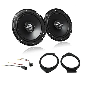 JVC 6.5" Front or Rear Door Speakers Adaptor Upgrade Kit for Vauxhall