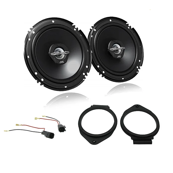 JVC 6.5" Front or Rear Door Speakers Adaptor Upgrade Kit for Vauxhall