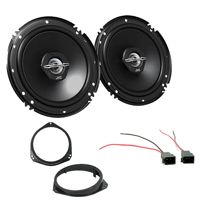 Vauxhall Tigra 1994 - 2000 JVC 6.5" 17CM 600W Car 2 Way Coaxial Front Door Speakers Upgrade Kit
