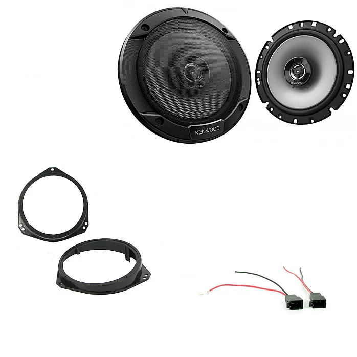 Vauxhall Vivaro 2001 - 2014 Front Door Speakers / Rings / Wiring Upgrade Kit