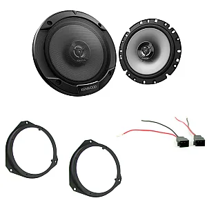 Vauxhall Astra H Car / Van 2005> Kenwood 6.5" Front Door Speakers Upgrade Kit