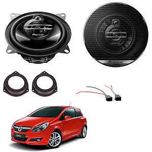 Vauxhall Corsa D 2006 - 2014 2 Door or 3 Door Rear Speaker Upgrade Kit