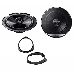Vauxhall Corsa C 2001 - 2006 Pioneer 17cm Front Door Speaker Upgrade Kit