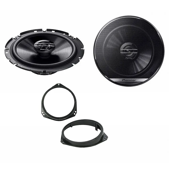 Vauxhall Corsa C 2001 - 2006 Pioneer 17cm Front Door Speaker Upgrade Kit