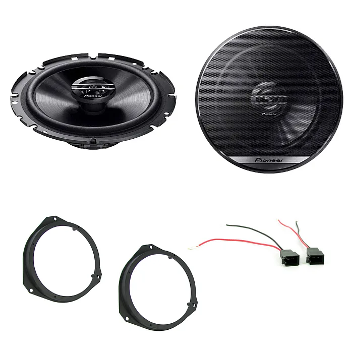 Vauxhall Astra H Car / Van 2005> Pioneer 6.3/4" Front Door Speakers Upgrade Kit
