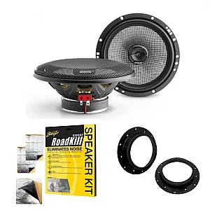 VW Transporter T5 Focal 165AC 17cm Coaxial 2 Way Front Door Speaker Upgrade Kit