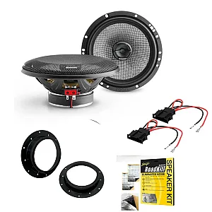 VW Transporter T5 Focal 16.5cm 2 Way Front Door Car Speakers & Upgrade Kit