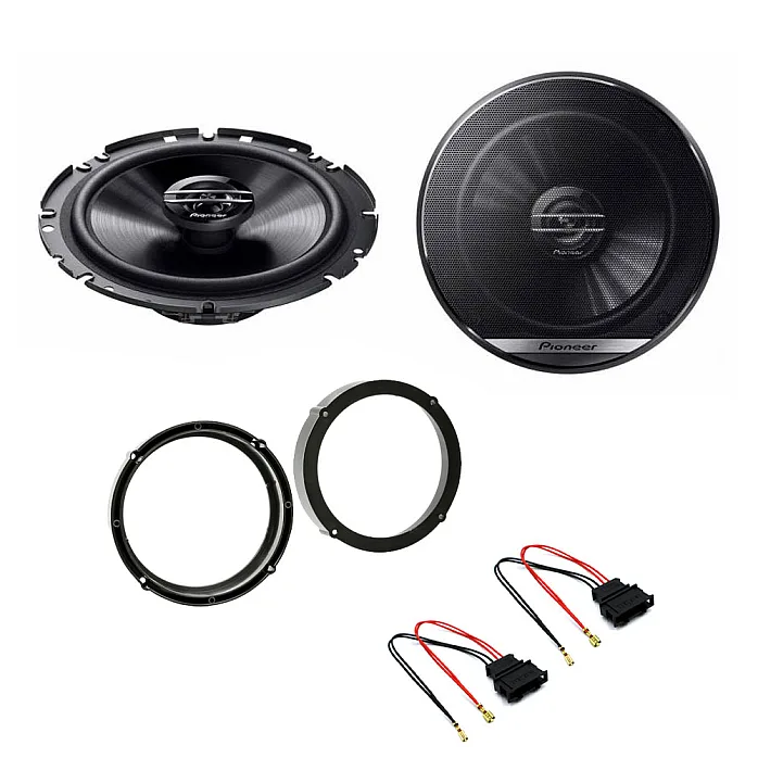Volkswagen ID.Buzz, ID.3, ID.4, ID.5 Pioneer 6.3/4" 2-Way Coaxial Front Doors Speaker Upgrade Kit