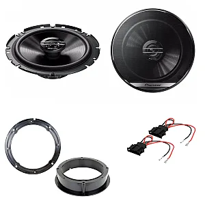 Volkswagen Pioneer 17cm 165mm 300W Coaxial Speaker Upgrade Kit