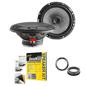 Focal 2 Way Front/Rear Door Car Speaker Upgrade Kit for Volkswagen