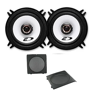 Alpine VW Golf, Jetta 5.25" 13cm 2 Way 400W (Pair) Car Front Door Speaker Upgrade Kit
