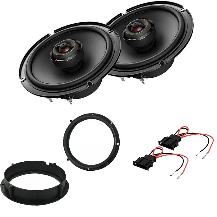VW T6.1 Front Door Coaxial Speaker Upgrade Kit High Grade