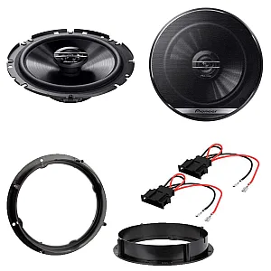VW Golf MK6/MK7 Pioneer 17cm Front or Rear Door Speaker Upgrade Kit with Wiring Adaptors