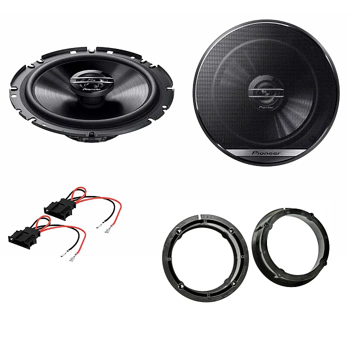 Volkswagen Pioneer 2 Way Front or Rear Door Car Speakers Upgrade Kit