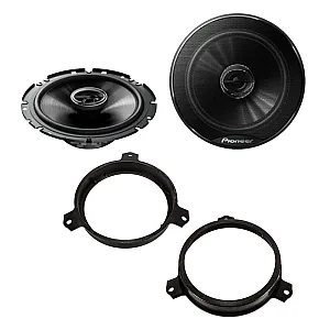 Toyota Aygo, Corolla, RAV4, Yaris Pioneer 6.3/4" Front Door Speaker Upgrade Kit