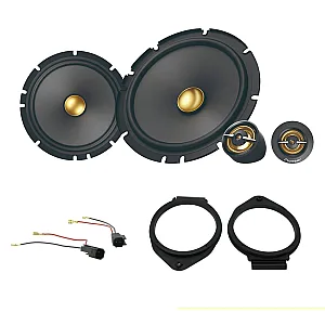 Pioneer 6.5" Front or Rear Door 350W Speakers Upgrade Kit For Vauxhall