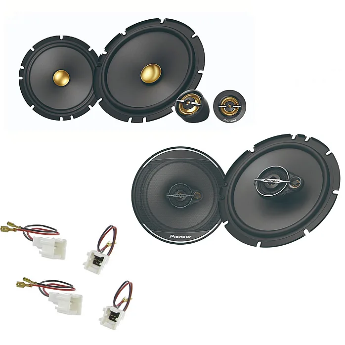 Nissan Qashqai 2013 Onwards Front and Rear Door Speakers Upgrade Kit
