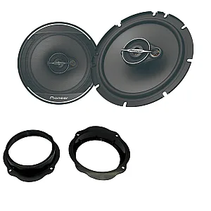 Ford Focus 2005 - 2010 Pioneer 165mm Front Door Speaker Upgrade Kit