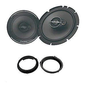 Ford Focus 2010-2018 Pioneer 6.5" 165mm High Grade Front Door Speaker Upgrade Kit