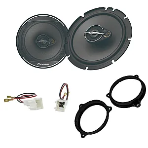 Nissan NV200 2009> Pioneer 16.5cm 165mm Front Door Speaker Upgrade Kit