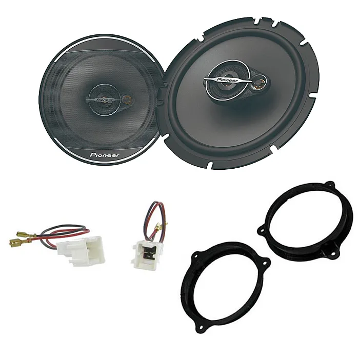 Renault Master, Trafic Pioneer 16.5cm 165mm Front Door Speaker Upgrade Kit