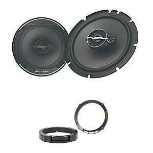 Seat Leon Mk1 2005 - 2012 Pioneer 16.5cm Front Door Speaker Upgrade Kit