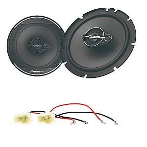Suzuki Swift 2010 - 2017 Pioneer Front or Rear Doors Speaker Upgrade Kit + Wiring Adaptors